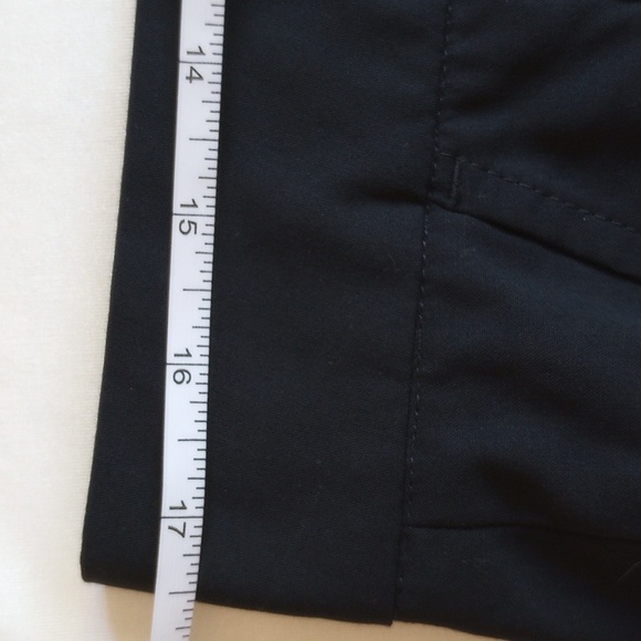 Energie Gold Sixty Straight Leg Slacks Pants 34 Black Silver D-Ring Trim - Picture 7 of 10